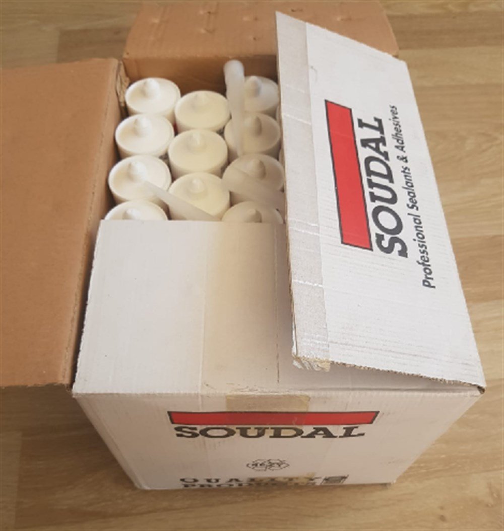SOUDAL SİLİKONİZE MASTİK 500 Gr (30 lu KOLİ'de)