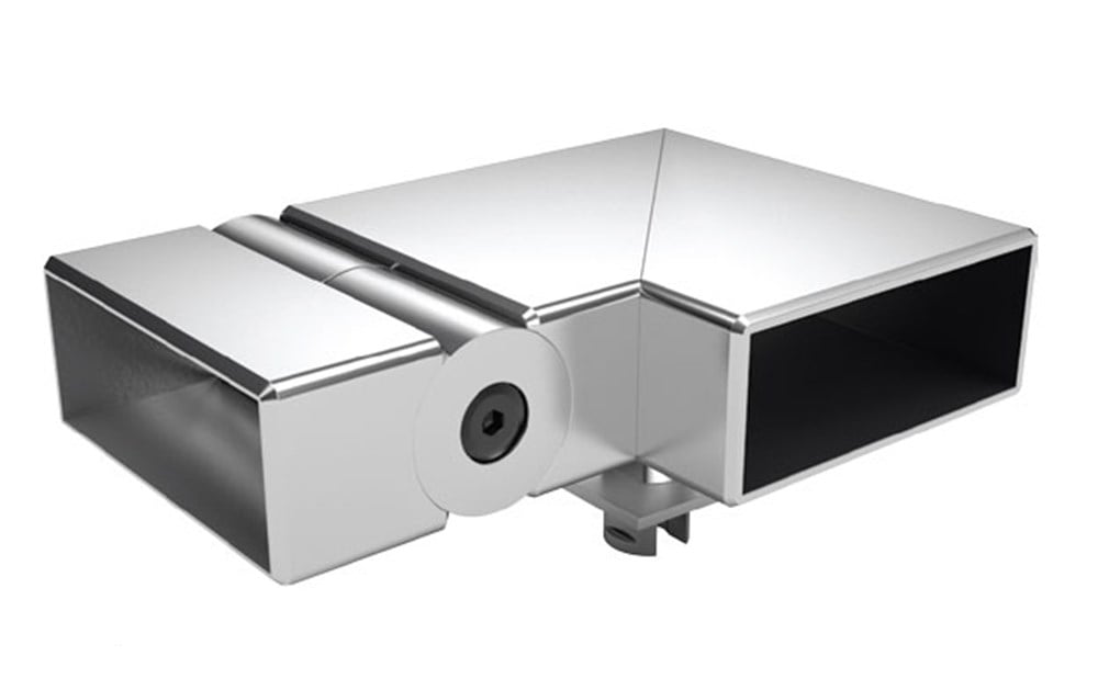 KARE KÜPEŞTE 80X30 TEK HAREKETLİ MAFSALLI DİRSEK 