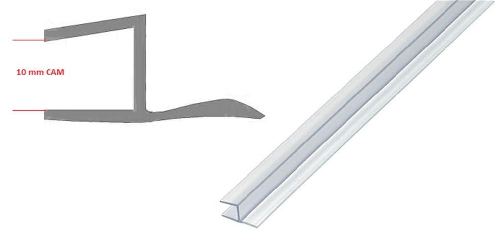 KATLANIR CAM ŞEFFAF YALITIM FİTİLİ 10 mm h