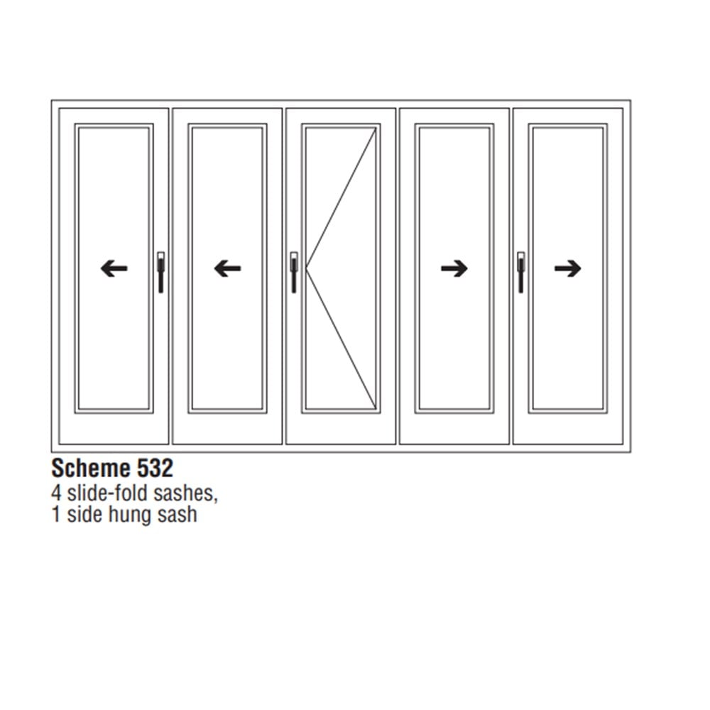 KATLANIR KAPI MEKANİZMA TAKIMI (5 Kanat-3 Kanat BirYöne - 2 Kanat AyrıYöne)