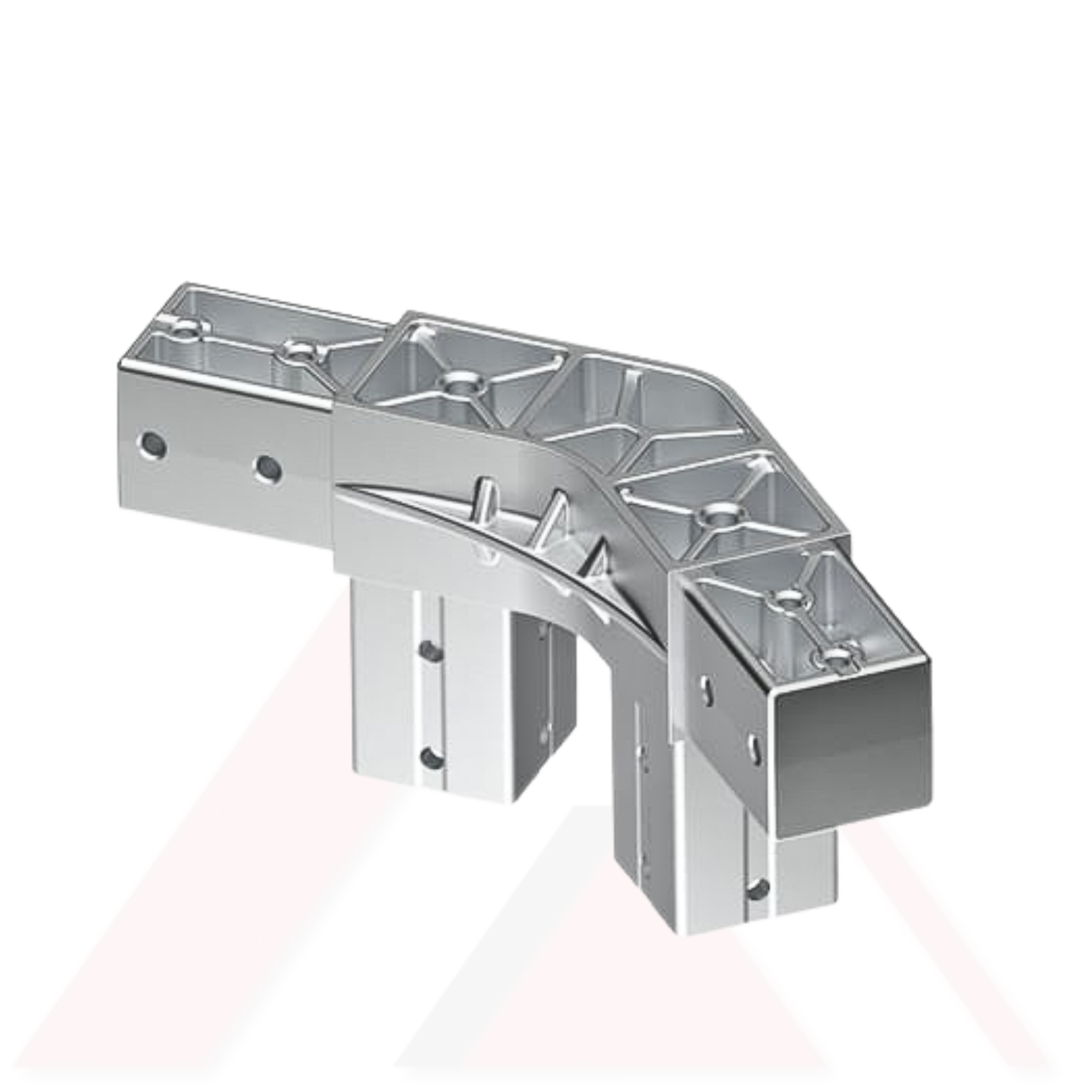 MAHYA  DÖRT YÖNLÜ 135 DERECE ARA BAĞLANTI ALUMİNYUM DÖKÜM