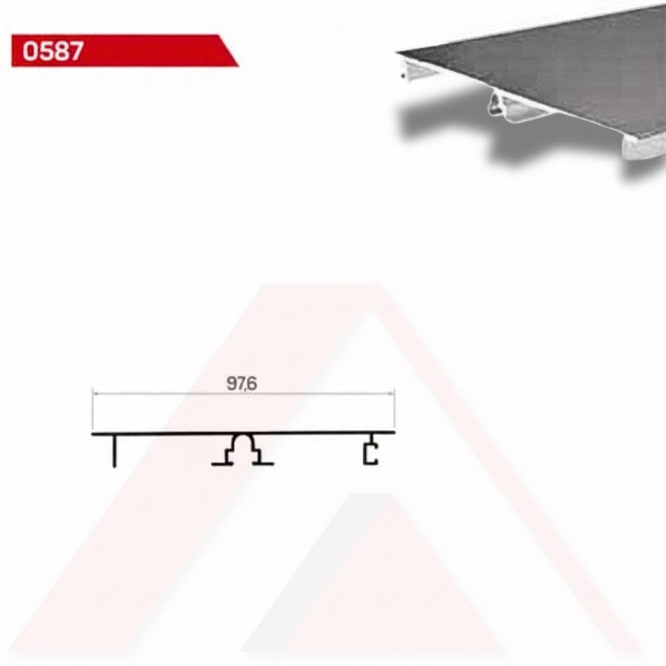 MUTFAK BAZA PROFİLİ 97,6 mm