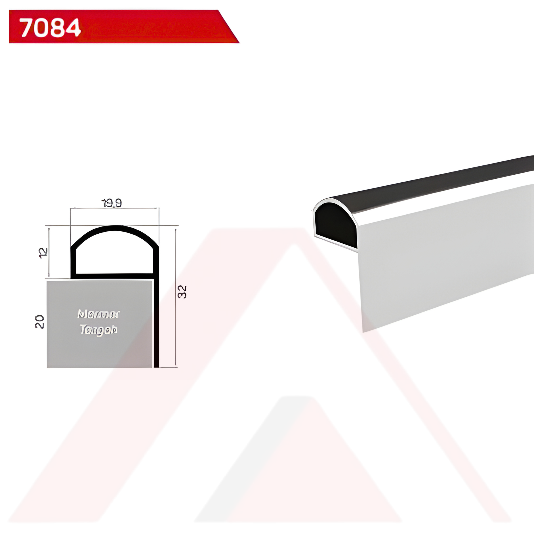 MUTFAK TEZGAH PROFİLİ 32 mm