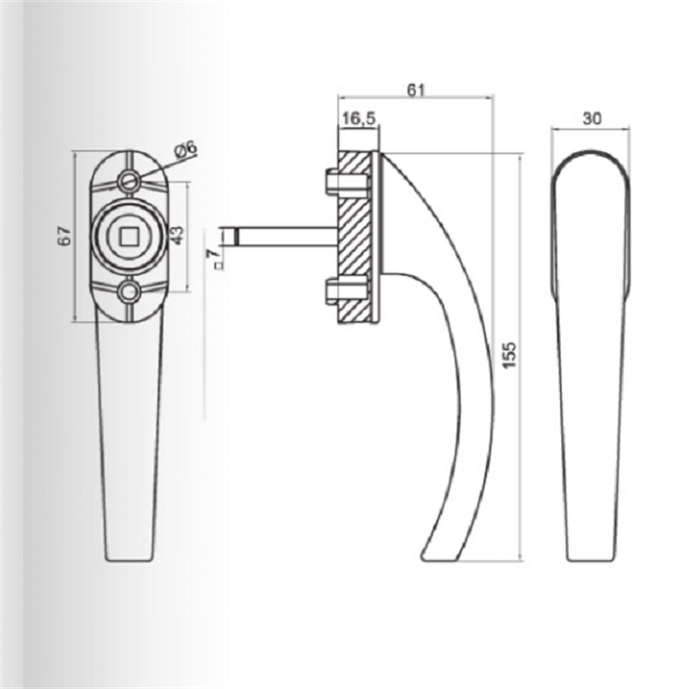 PENCERE KOLU EGE AKUSTİK BEYAZ