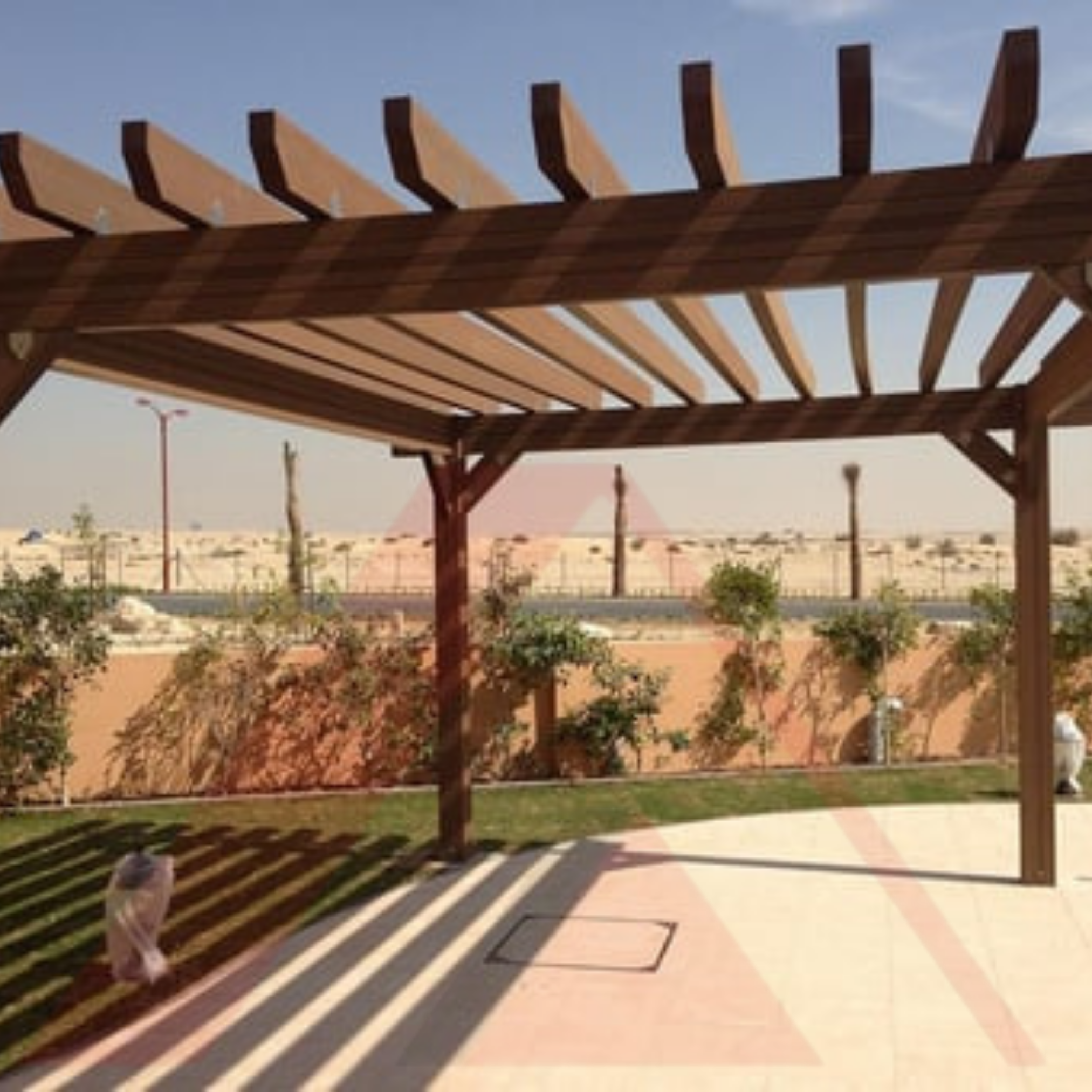 PERGOLA DİREK PVC PROFİLİ 140X140