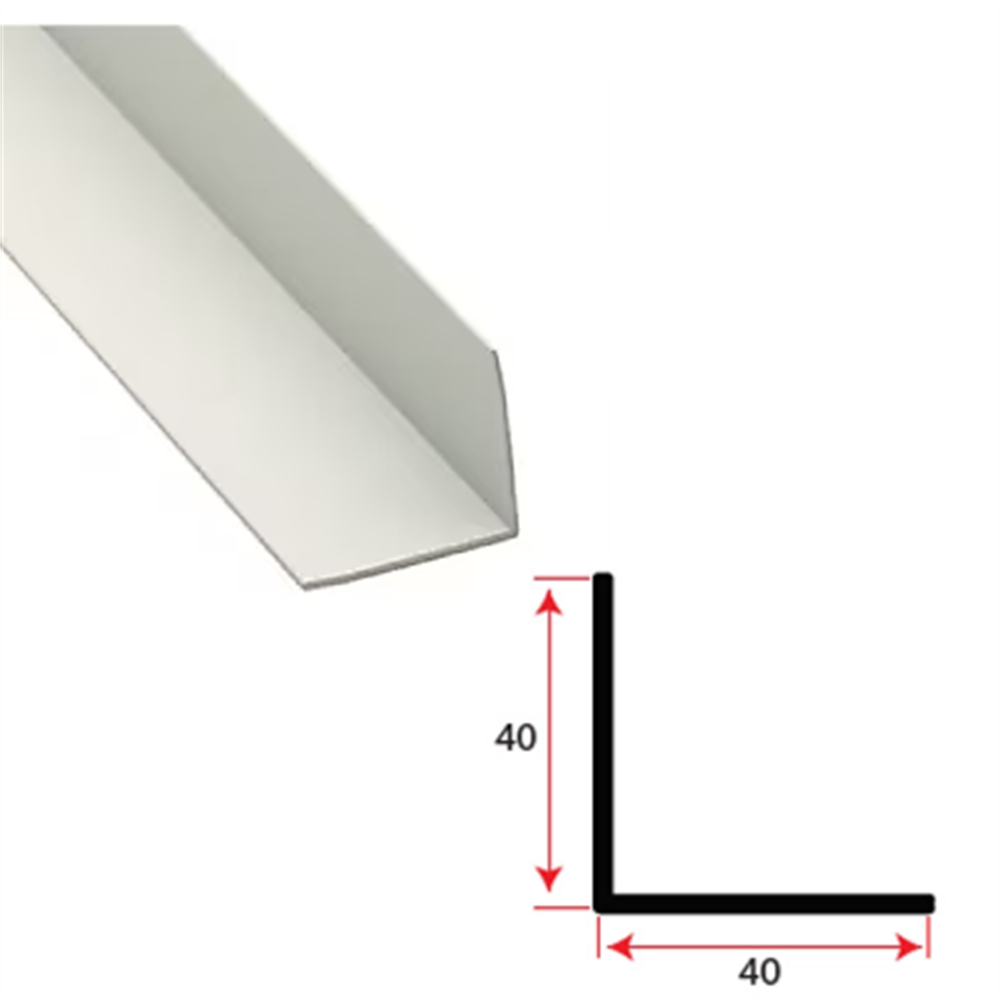 PLASTİK KÖŞEBENT 40X40 mm