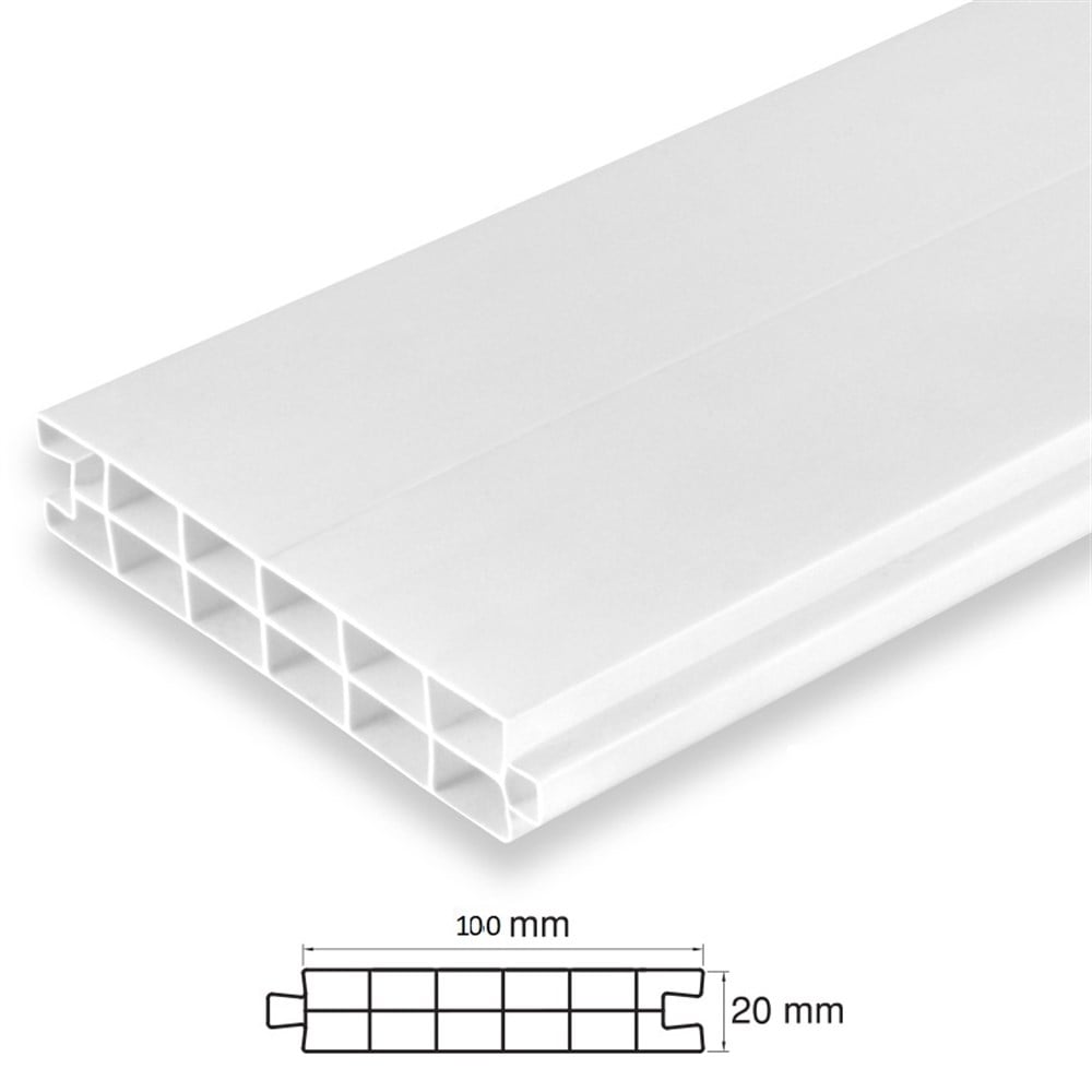 PLASTİK LAMBİRİ 10 CM (20 mm kalınlık) BEYAZ