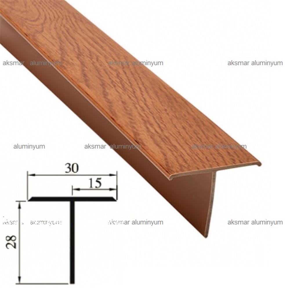 Plastik T Profil 15x15