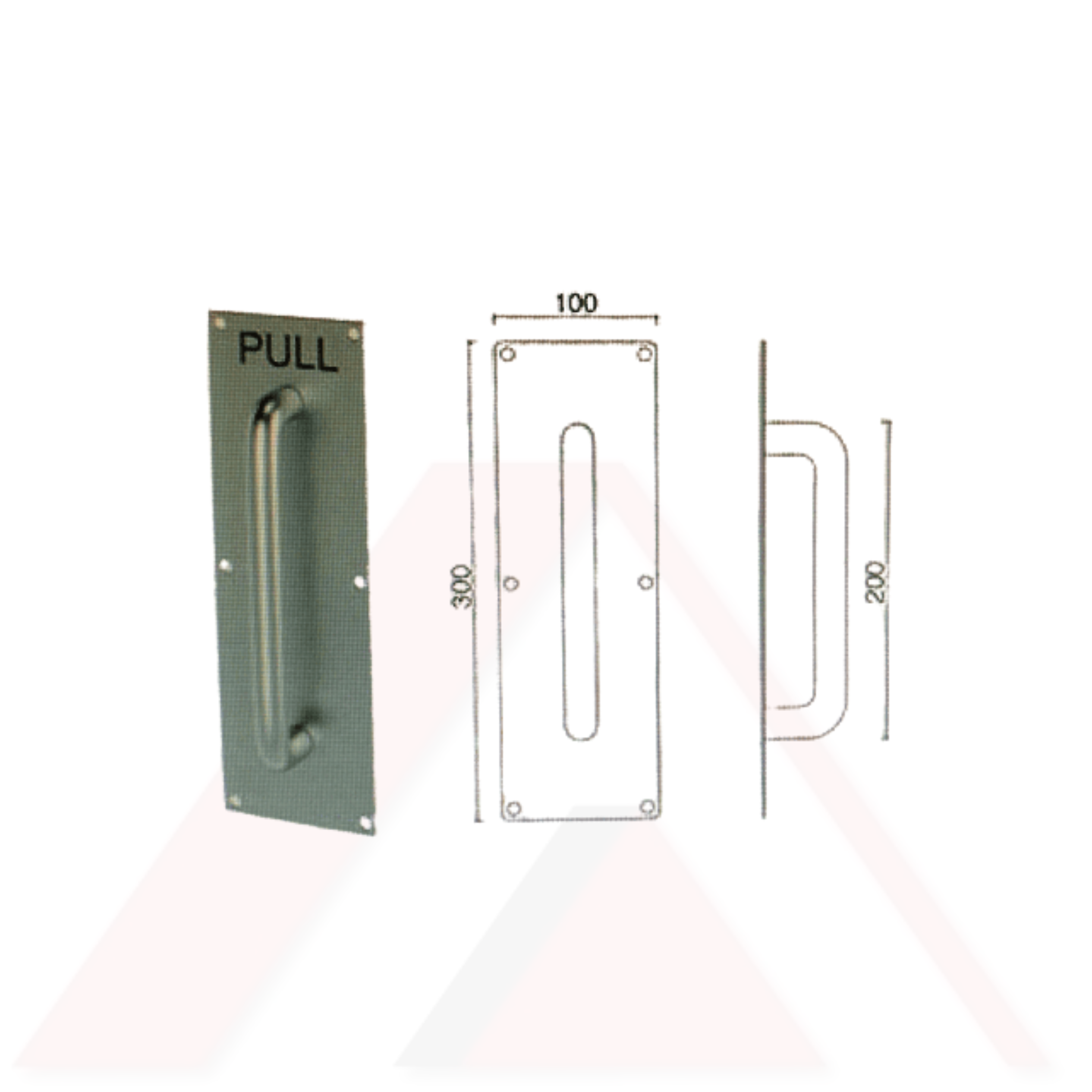 PULL PASLANMAZ ÇEKME KOL 