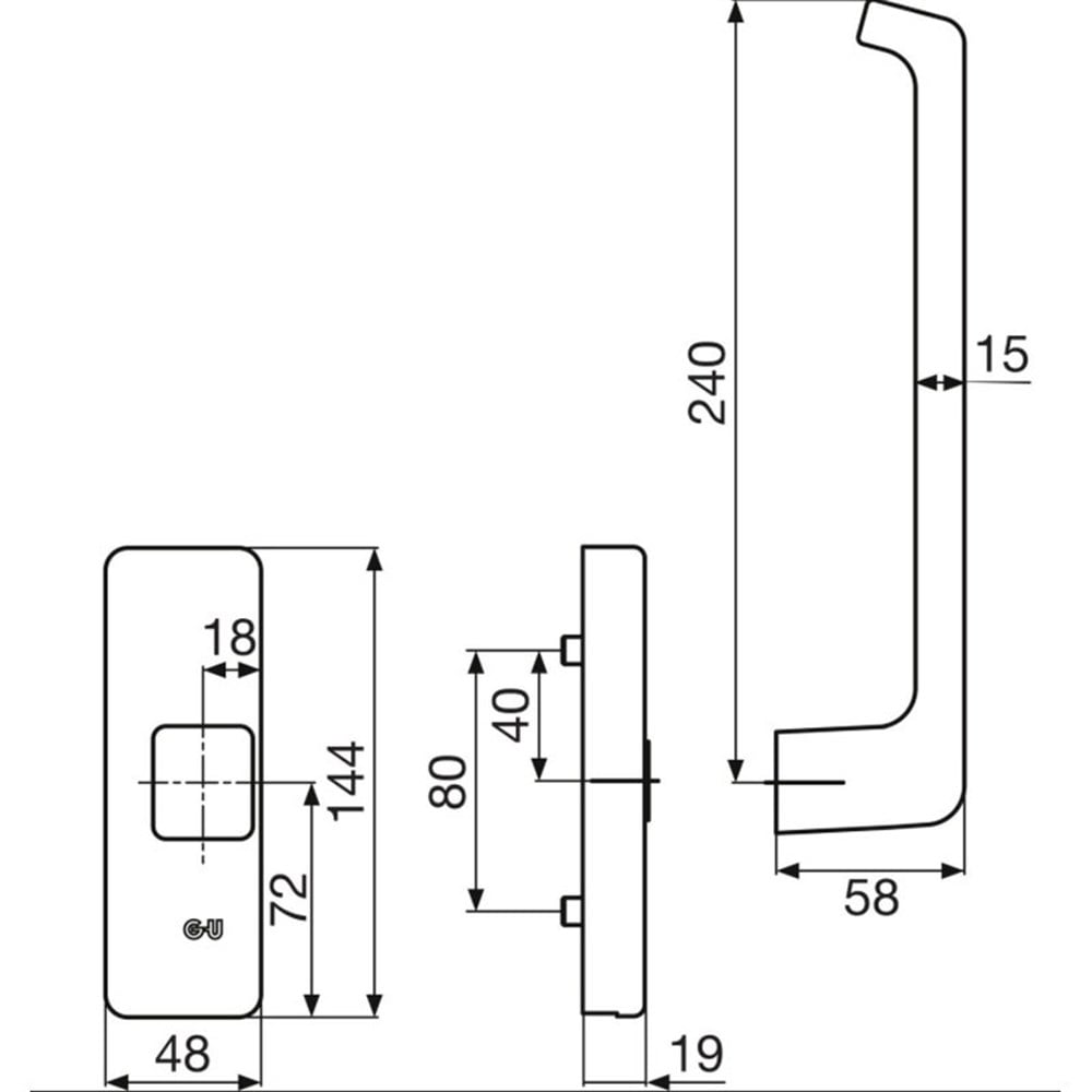 Pvc-Ahşap Tam Otomatik Sürme Kolu Sol