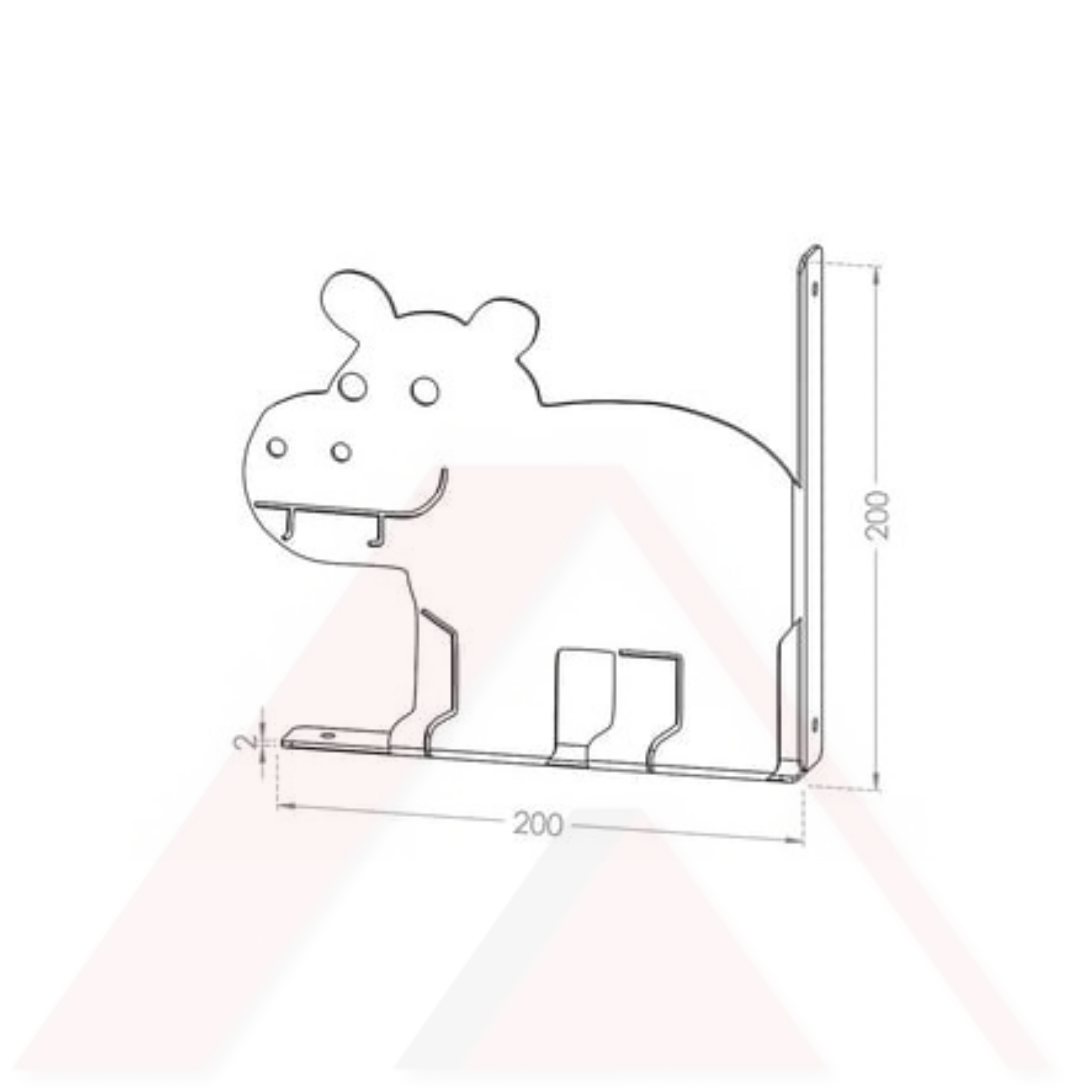 RAF ALTLIĞI HİBRO SERİSİ 20X20 CM