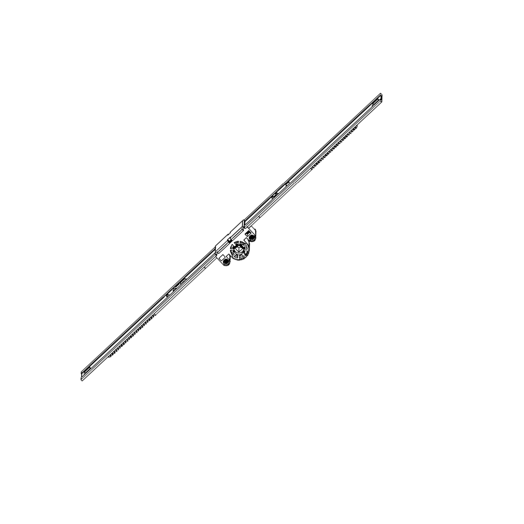 ROTO NT ÇİFT AÇILIM İSPANYOLETİ 15 mm 