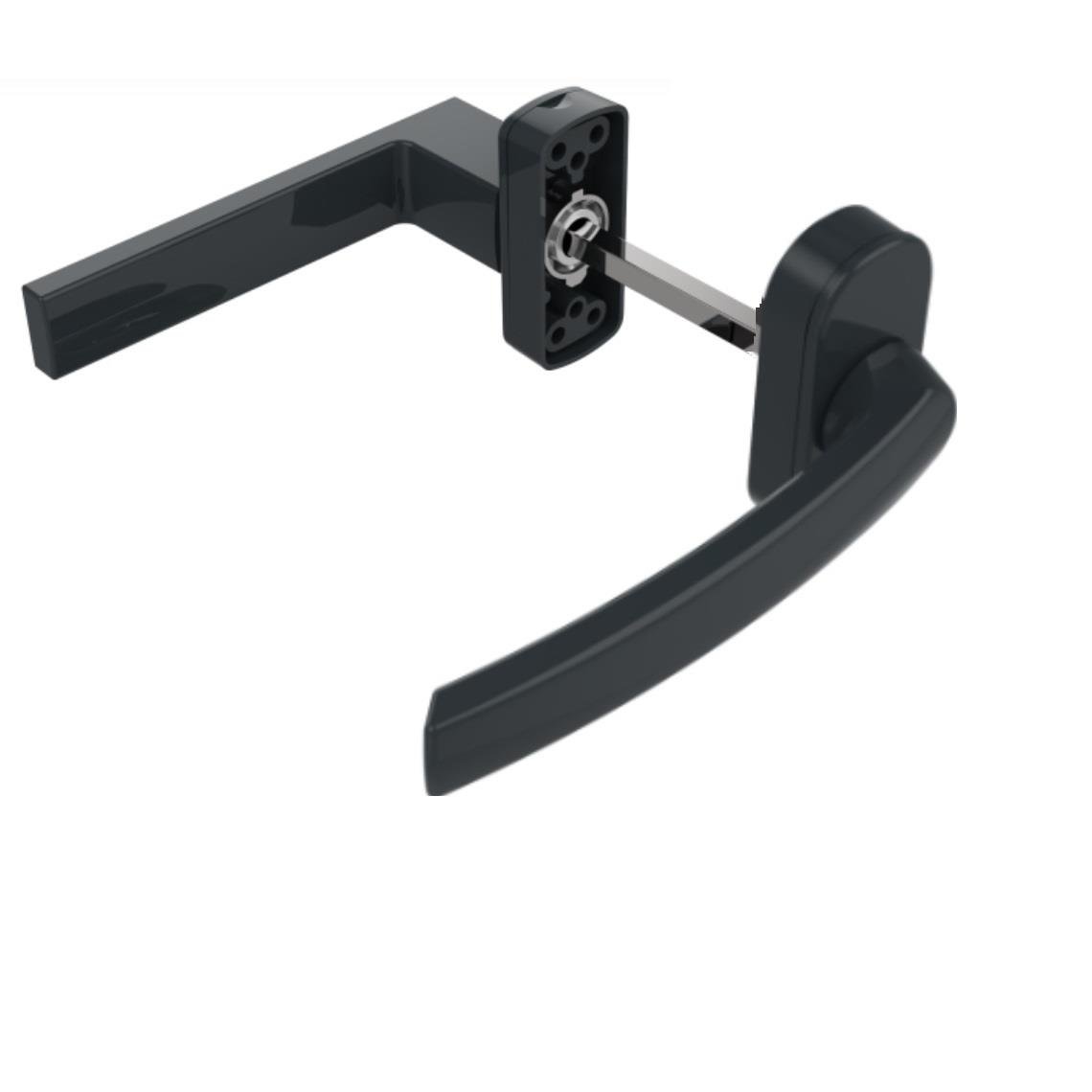 ROZETLİ KAPI KOLU ATLAS BİR TARAFI BASIK ZERO