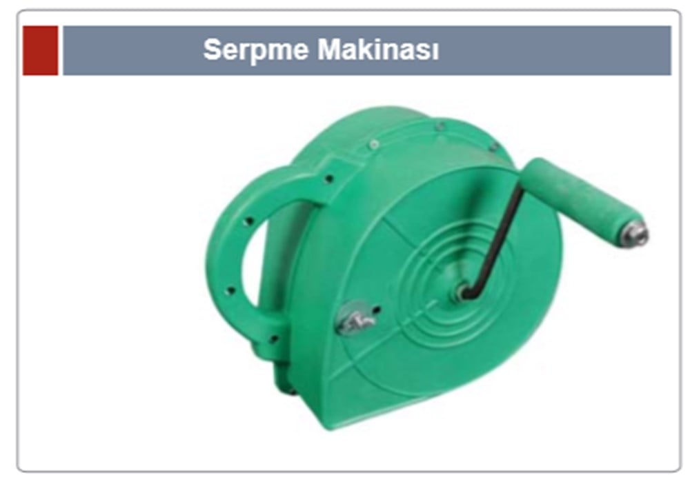 SERPME MAKİNESİ
