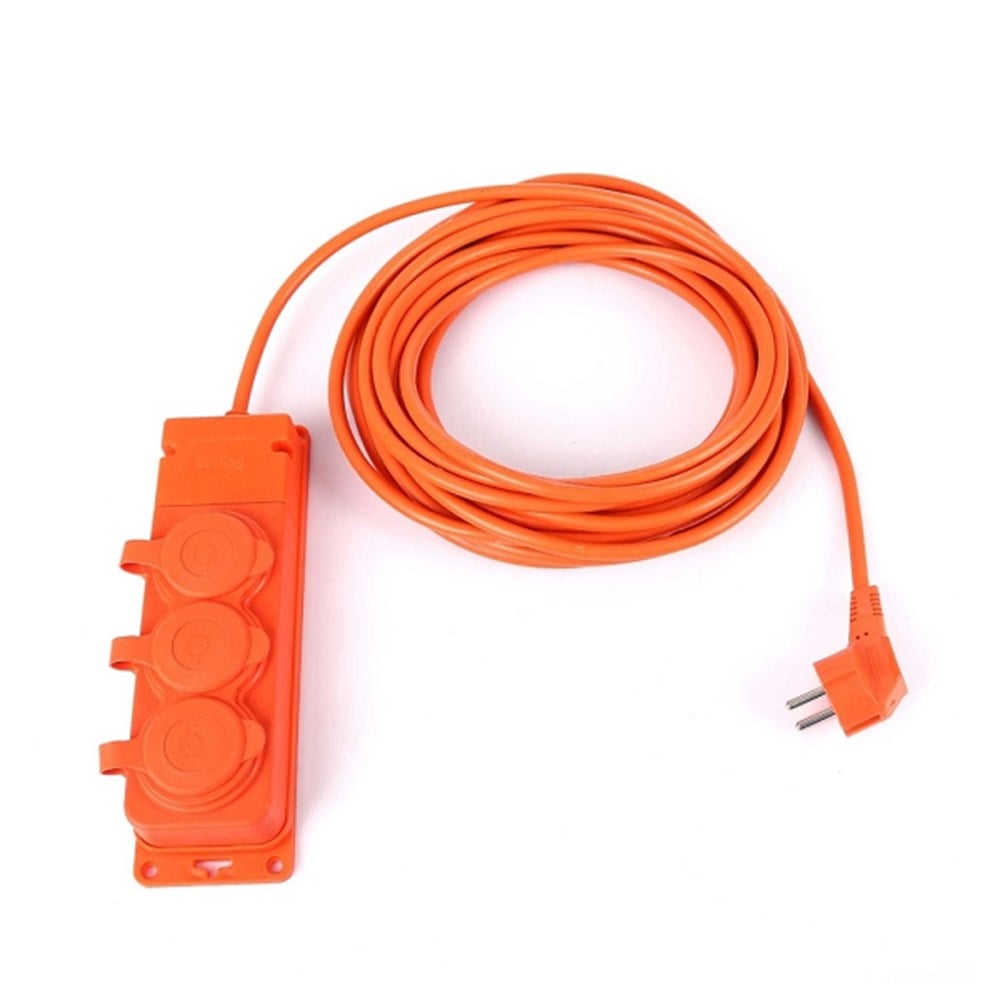 SEYYAR UZATMA KABLOSU ÜÇLÜ PRİZLİ MONOFAZE