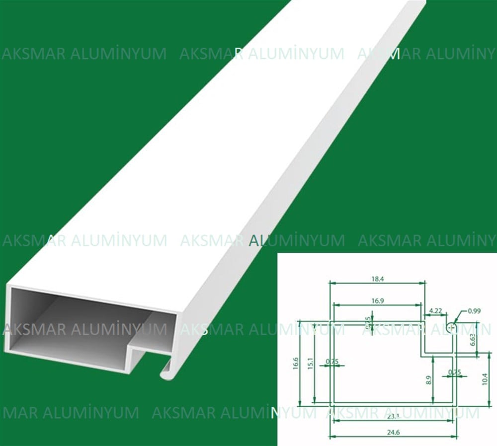 SİNEKLİK PROFİLİ 17X25 mm