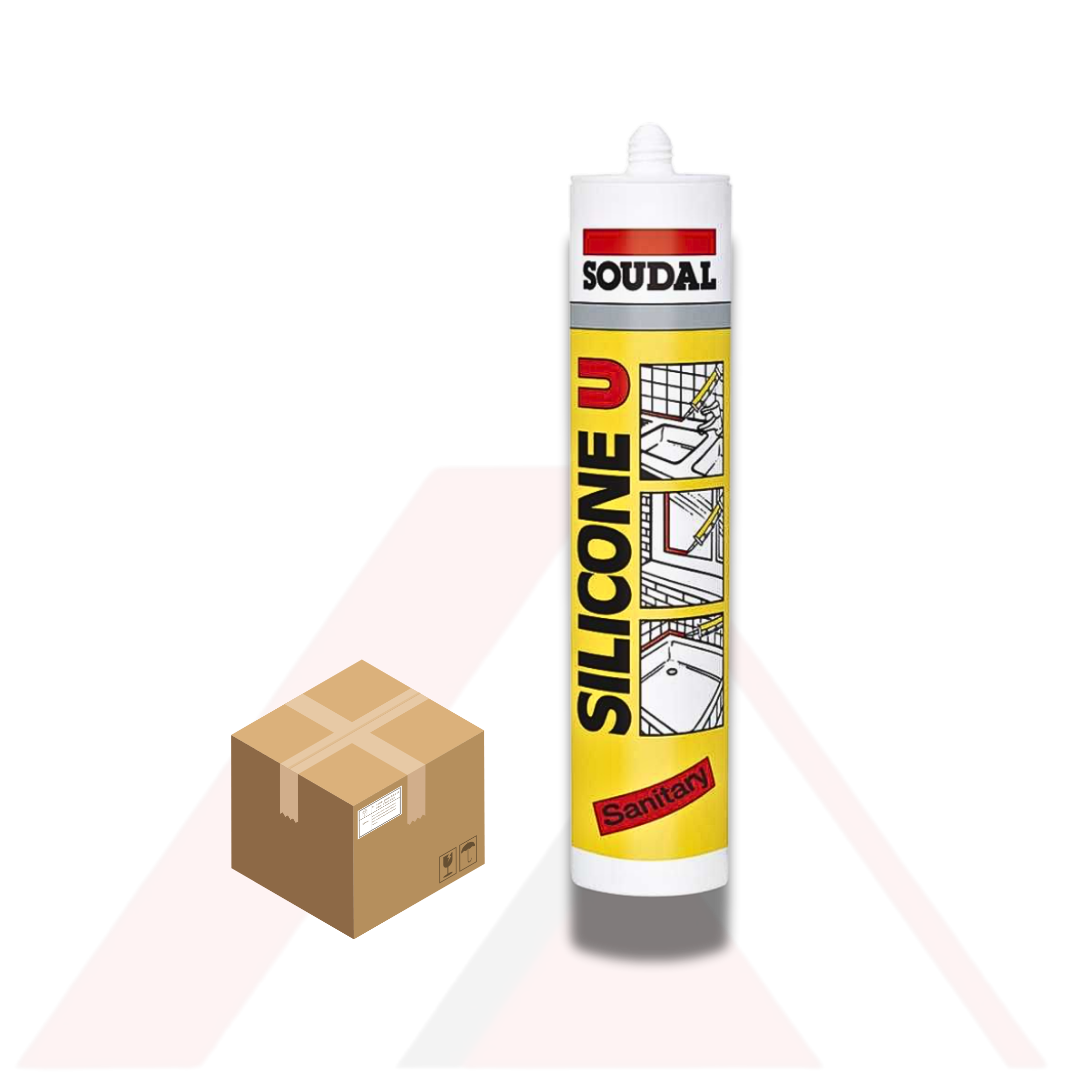 SOUDAL SİLİKON 280 GR (30 LU KOLİDE)