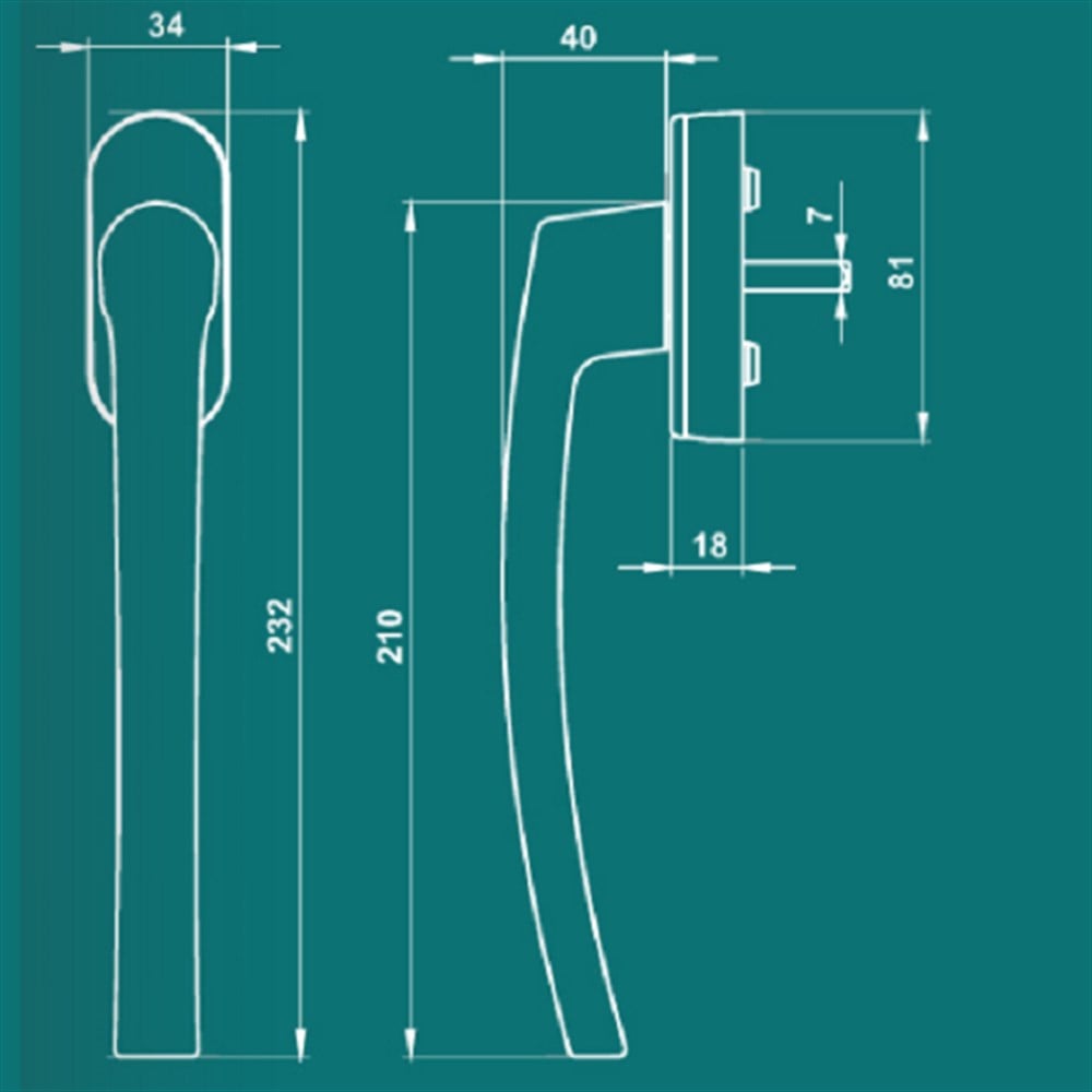 SÜRME ÇİFT TARAFLI AKUSTİK KOL MEGA MİLANO 