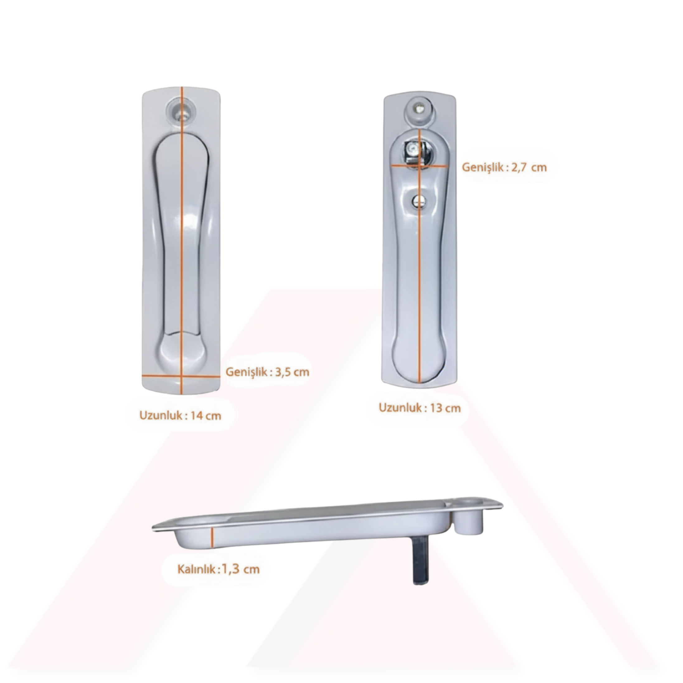 SÜRME GÖMME KOL SAC BASKI 3,5X14 CM