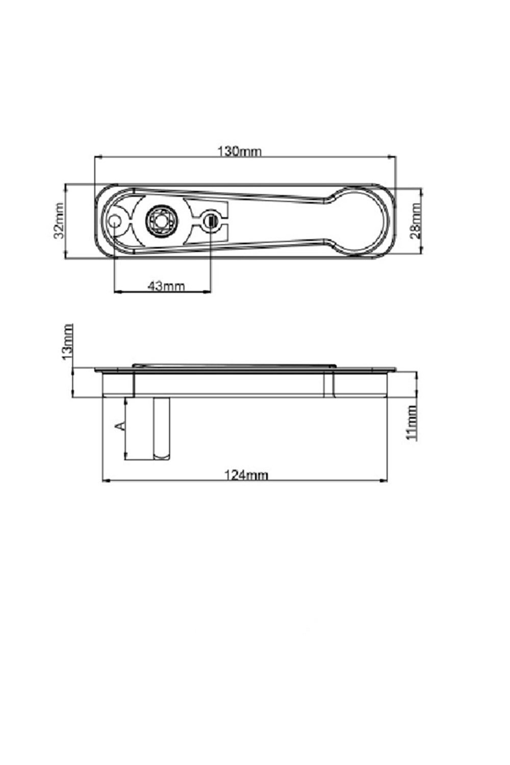 SÜRMELER İÇİN GÖMME KOL aluminyum