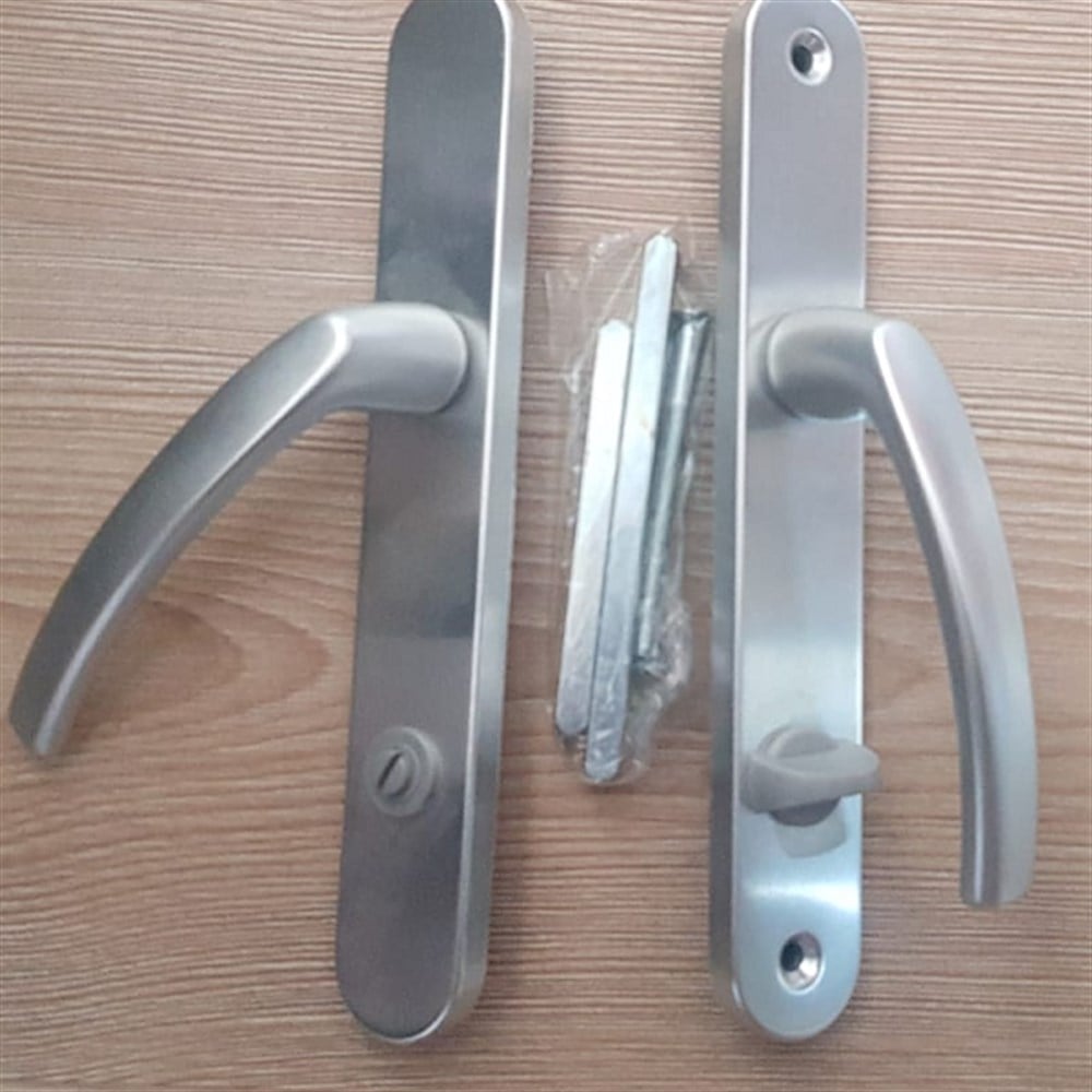 WC Kapı Kolu 35/90, Eloksal, Gümüş