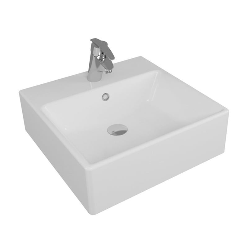SEREL MİNİMAL KARE LAVABO 50x50 cm