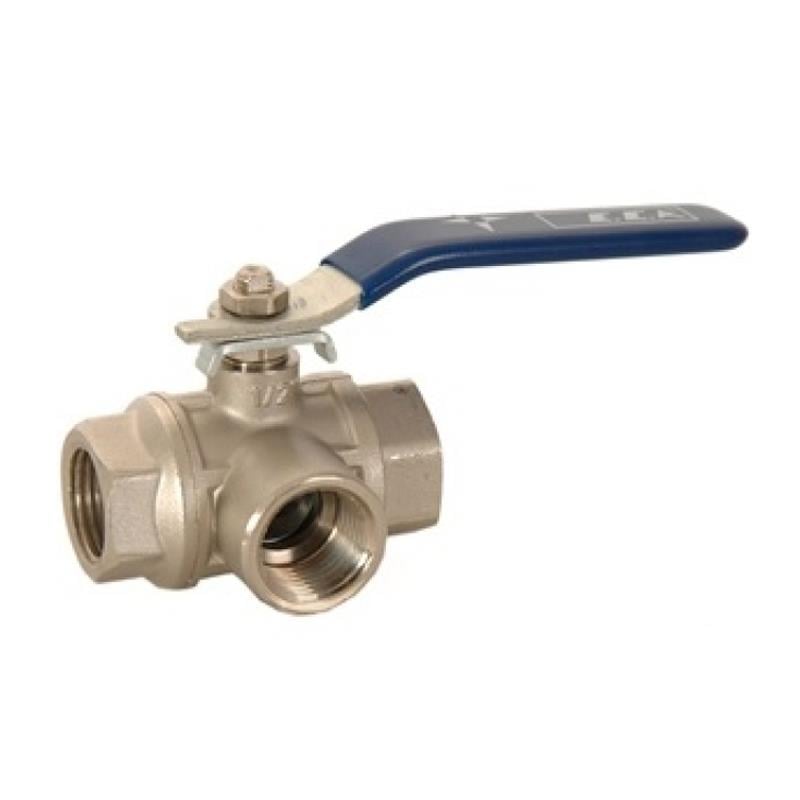 ECA G 3/8'' ÜÇ YOLLU KÜRESEL VALF