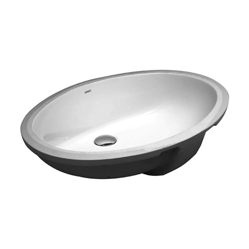 SEREL TEZGAH ALTI OVAL LAVABO 43,5x58 cm