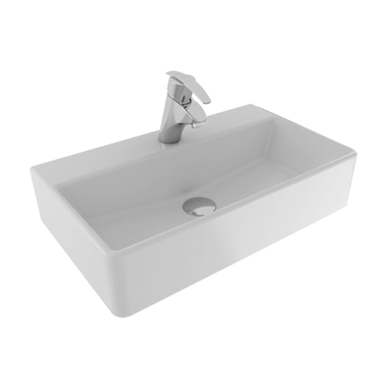 SEREL MİNİMAL DİKDÖRTGEN LAVABO 35x60 cm