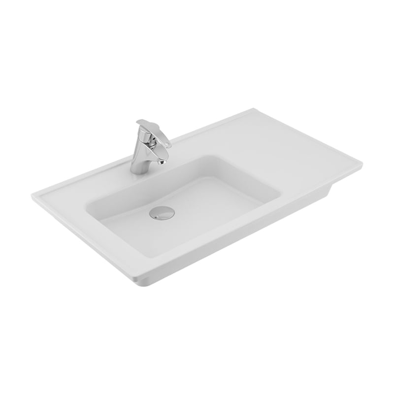 SEREL AMADİS TEZGAH ETAJERLİ LAVABO 46x80 cm