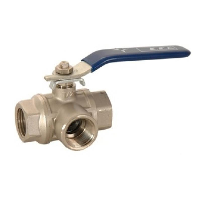 ECA G 3/4'' ÜÇ YOLLU KÜRESEL VALF
