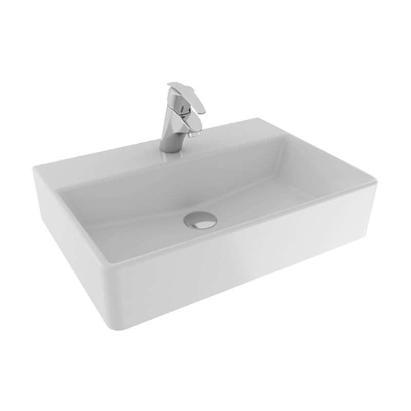 SEREL MİNİMAL DİKDÖRTGEN LAVABO 42x60 cm