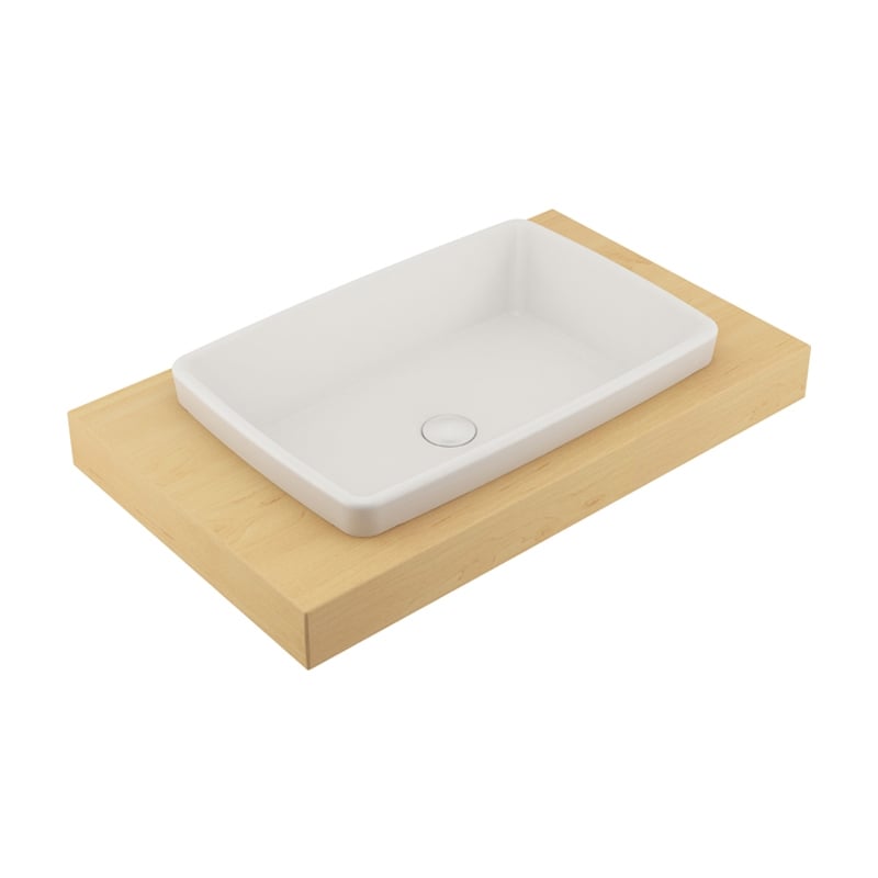 SEREL RİTA TEZGAH ÜSTÜ GÖMME LAVABO 40x60 cm SLİM KENARLI