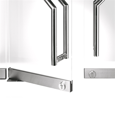 DORMA UNIVERSAL KİLİTSİZ ALT BAZA-ALÜMİNYUM KAPAK 
