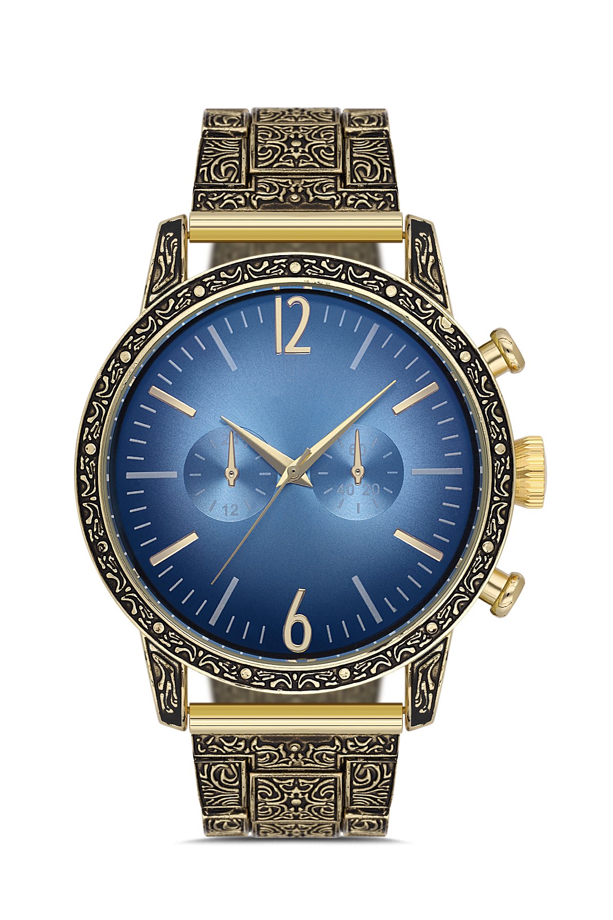 Antik İşlemeli Erkek Kol Saati