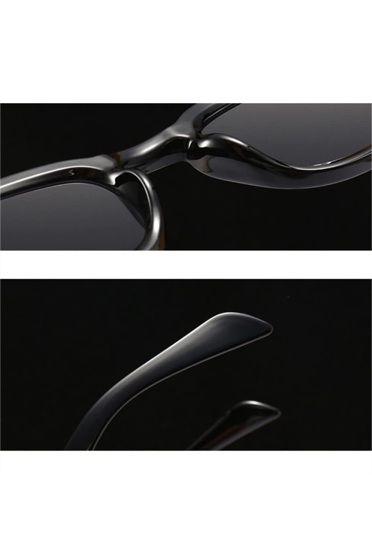 Beqa Kare Anahtar Model Gold Metal Detaylı Erkek Güneş Gözlüğü