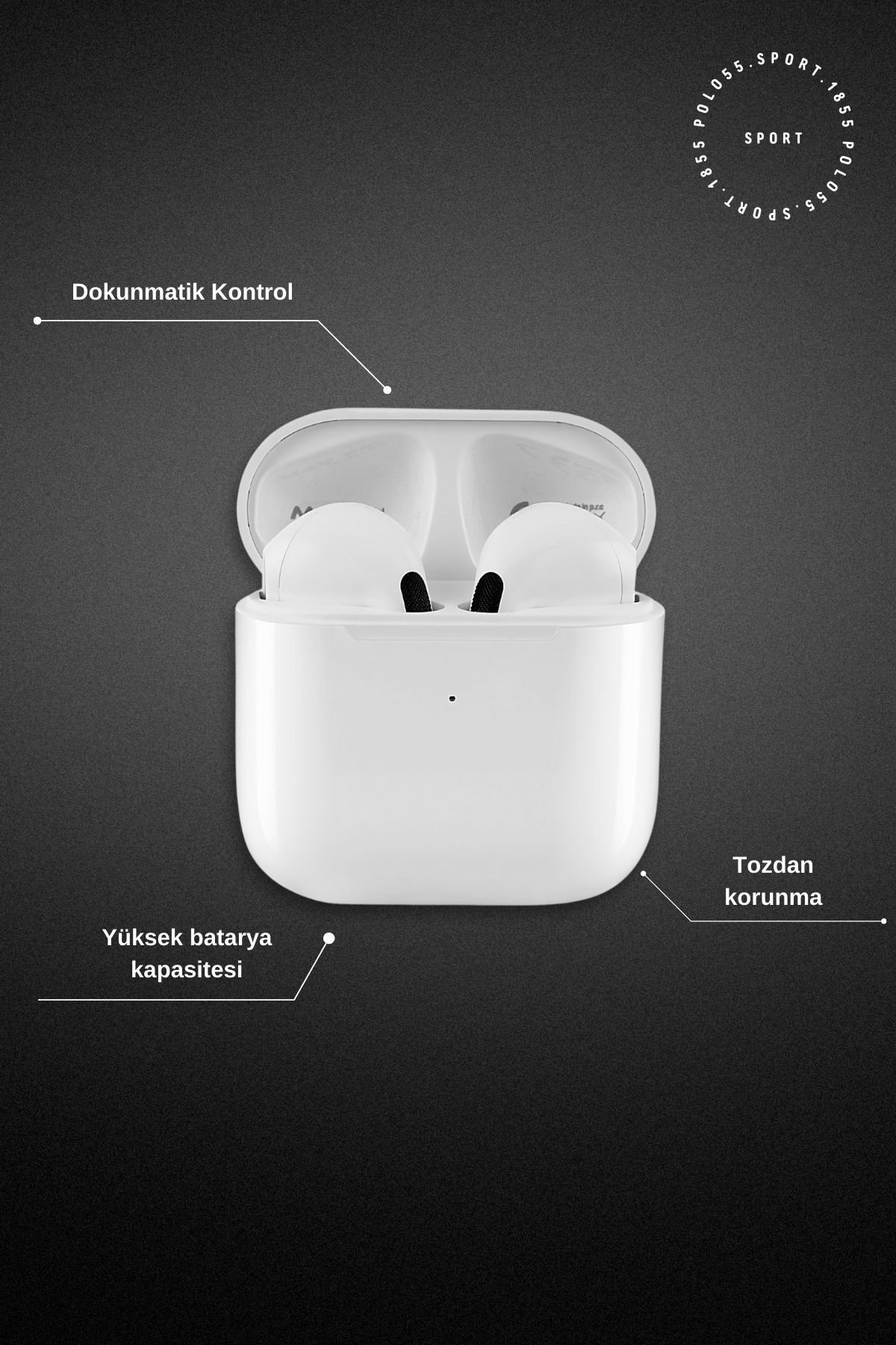 Bluetooth Kulaklık IOS ve Android Uyumlu Kablosuz Kulaklık
