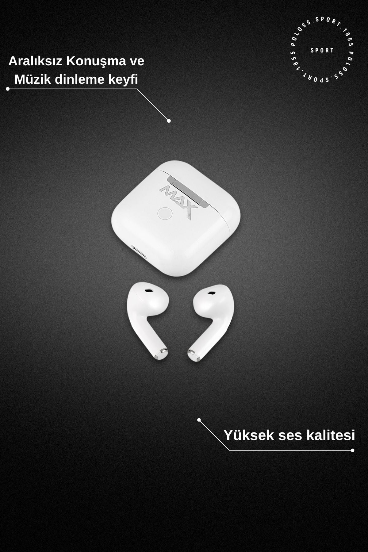 Bluetooth Kulaklık IOS ve Android Uyumlu Kablosuz Kulaklık