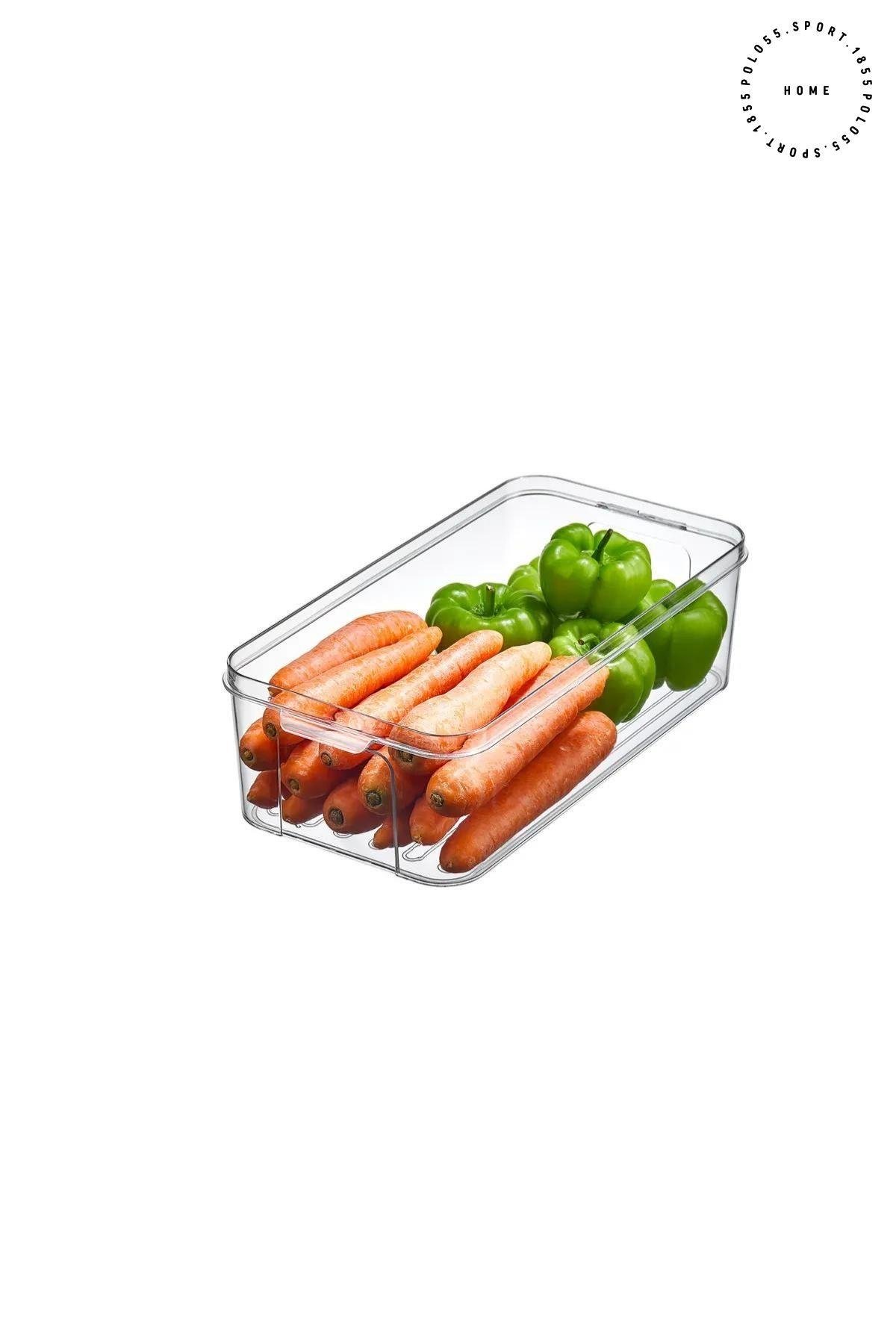 Buzdolabı Organizeri 5LT Saklama Kabı & Erzak Kabı & Düzenleyici