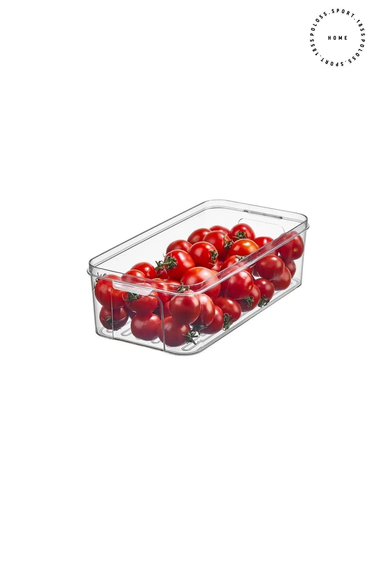 Buzdolabı Organizeri 5LT Saklama Kabı & Erzak Kabı & Düzenleyici