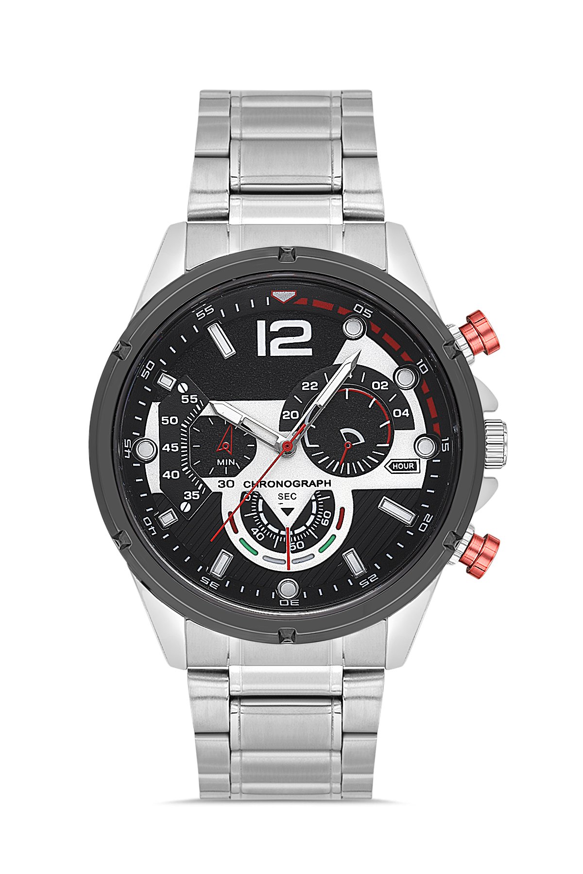 Dekoratif Kadran Metal Kordon Erkek Kol Saati