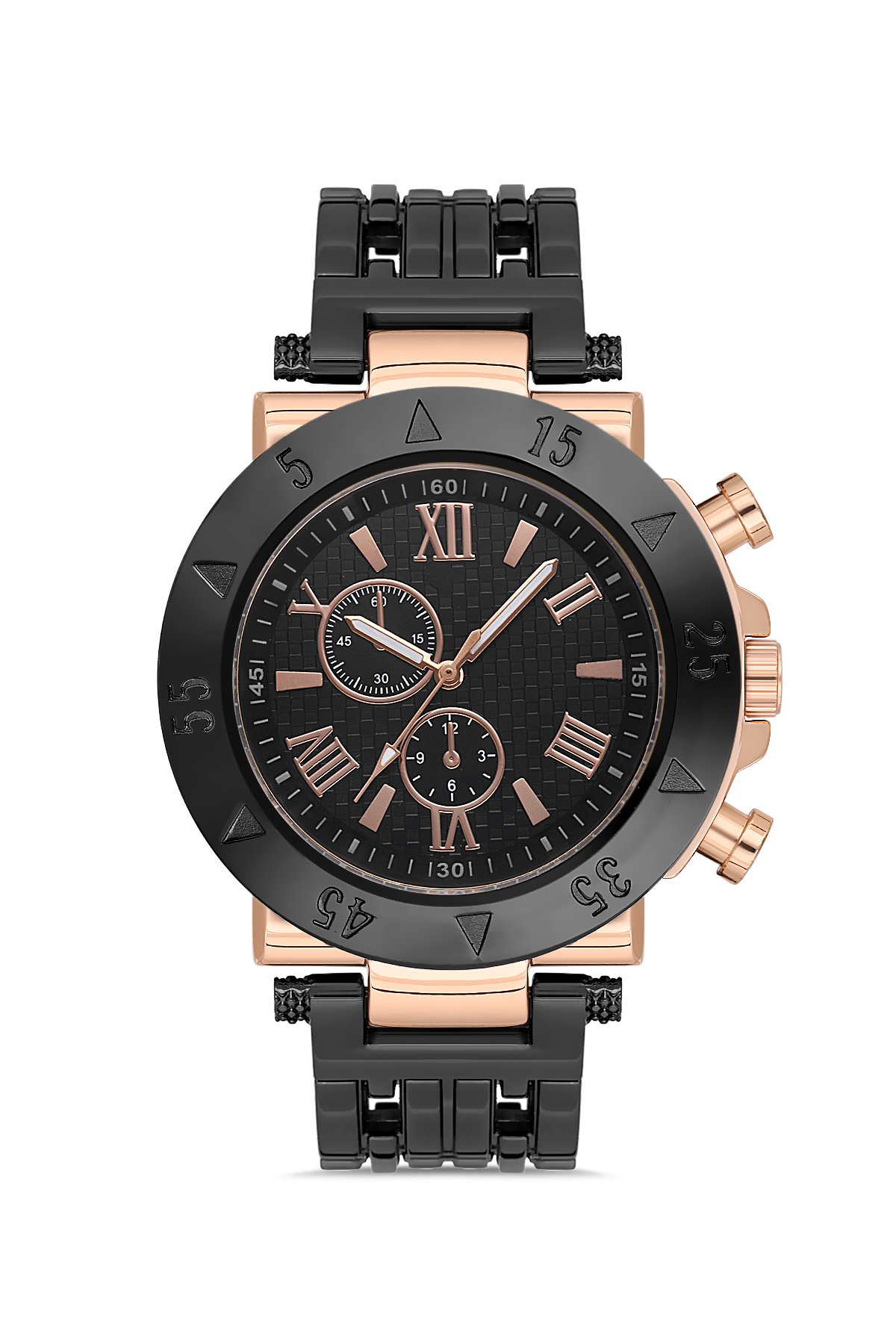 Dekoratif Kadran Metal Kordon Erkek Kol Saati