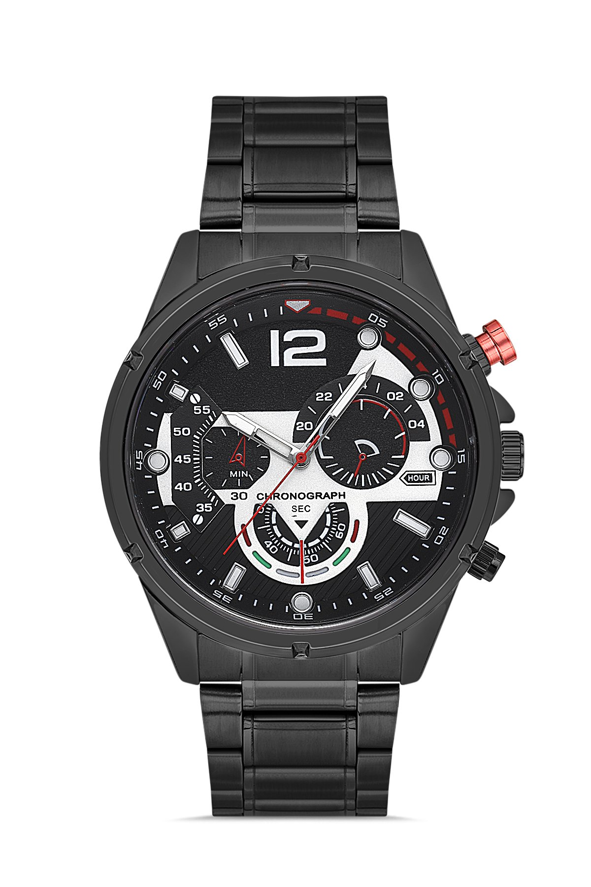 Dekoratif Kadran Metal Kordon Erkek Kol Saati