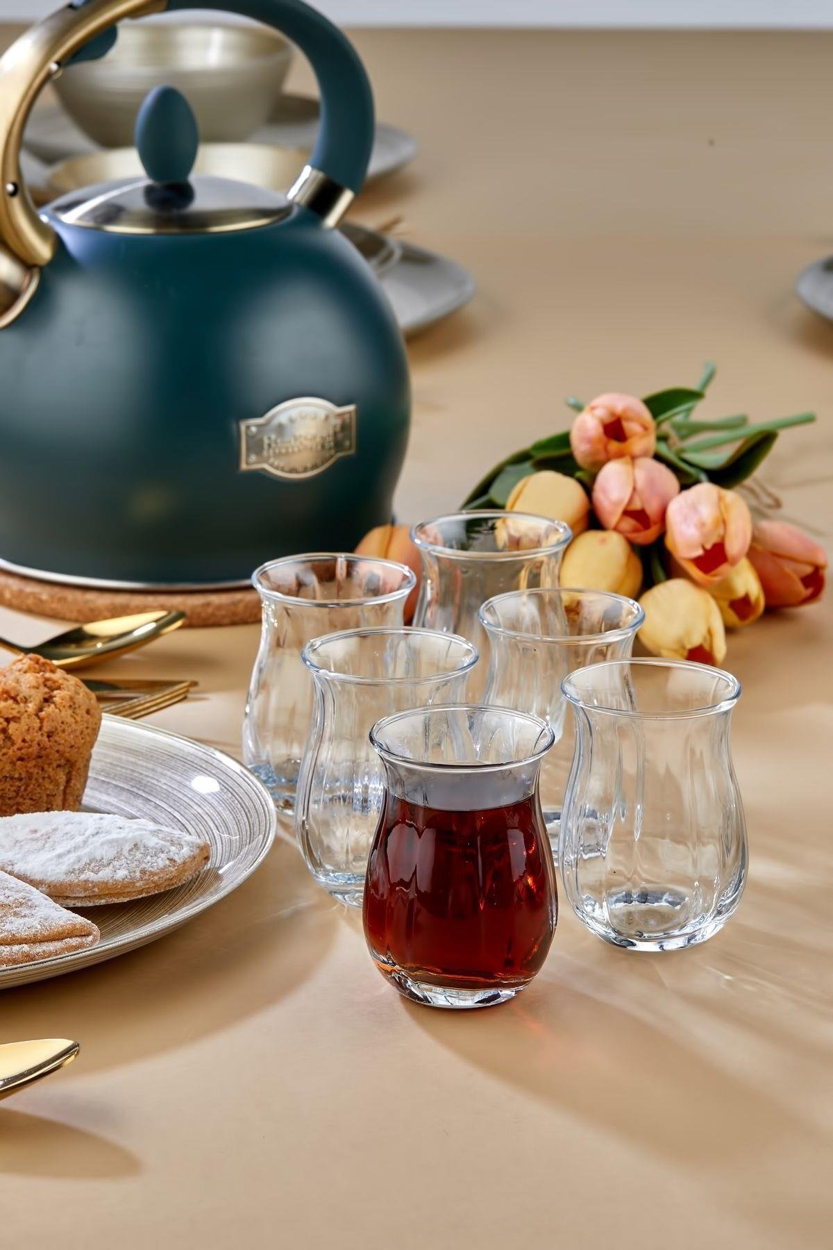 Edessa 6'lı Çay Bardağı