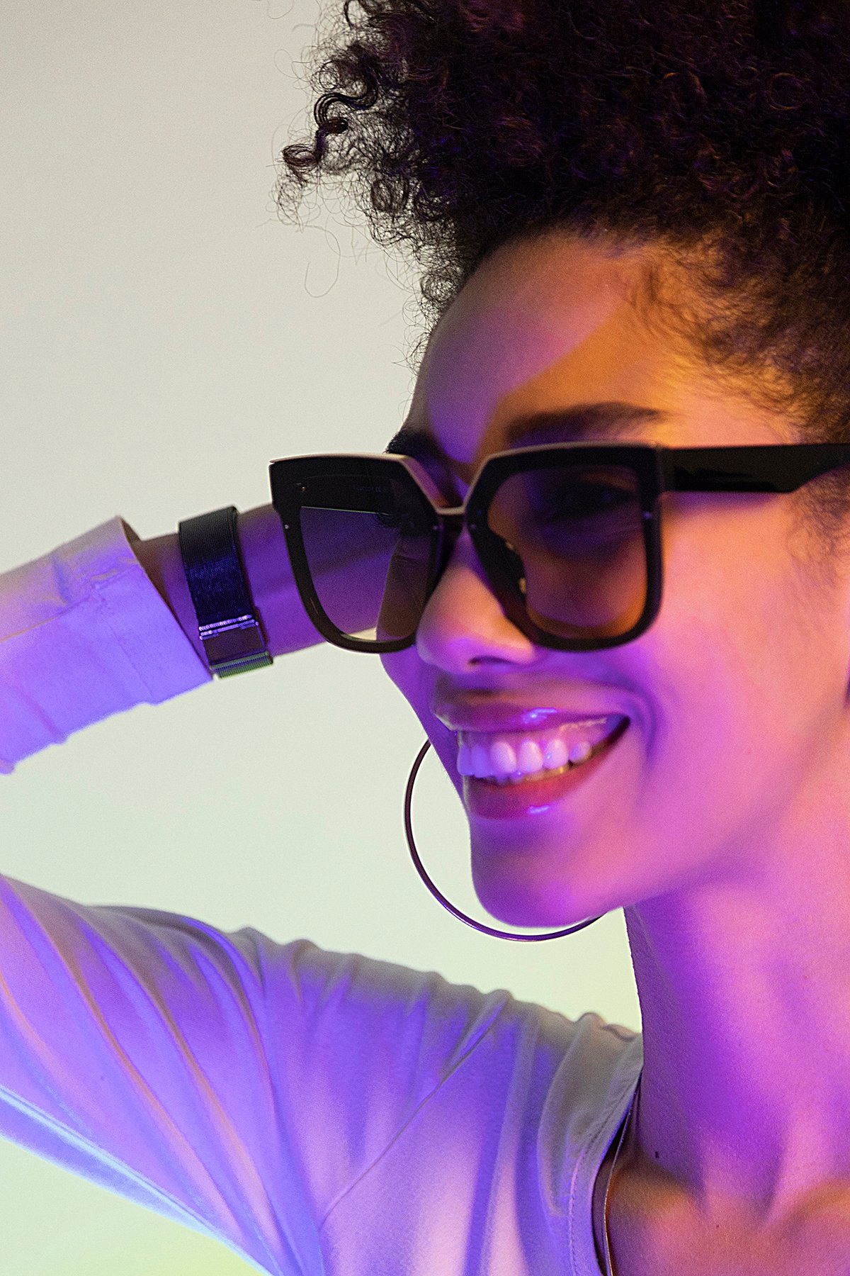 Gold Detaylı Siyah Büyük Kasa Kadın Güneş Gözlüğü PL22KG001R002