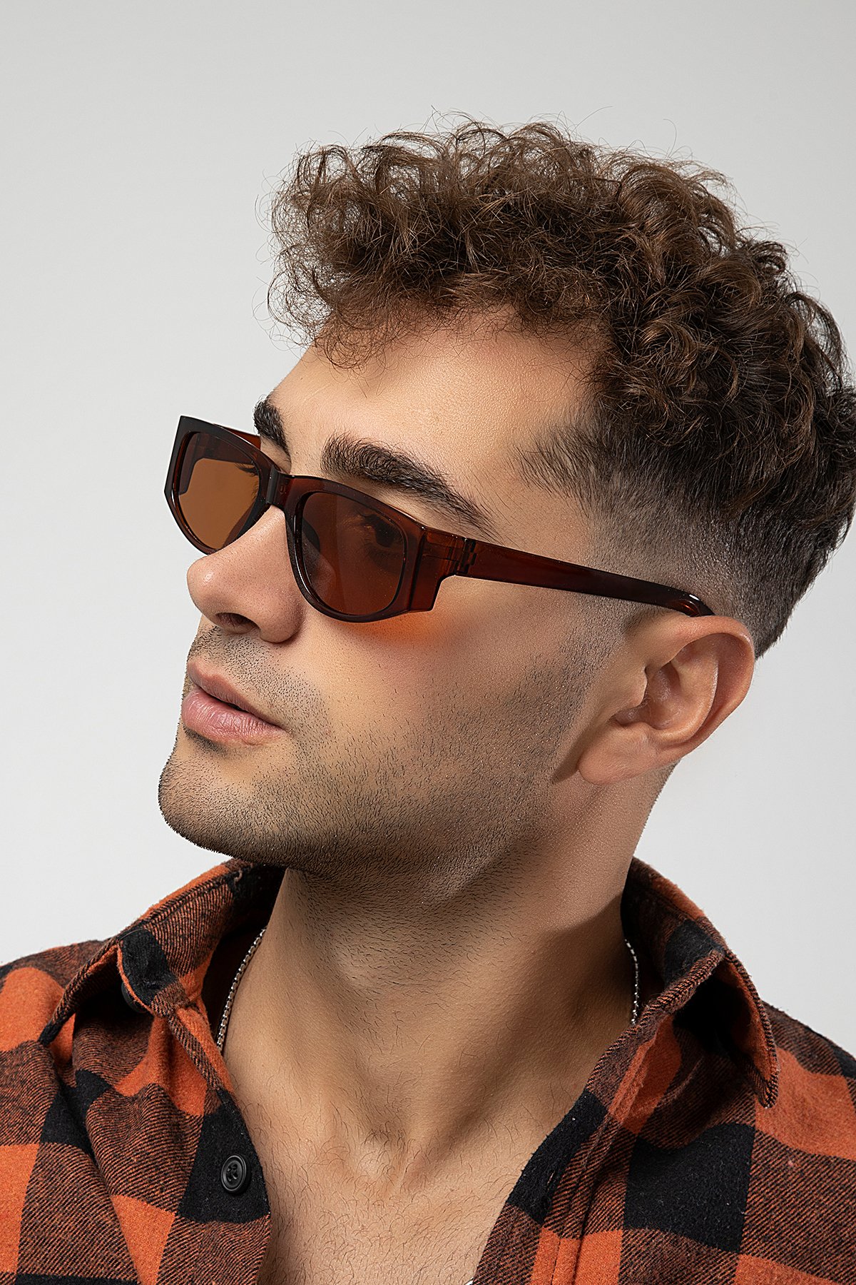 Kemik Çerçeve Erkek Güneş Gözlüğü