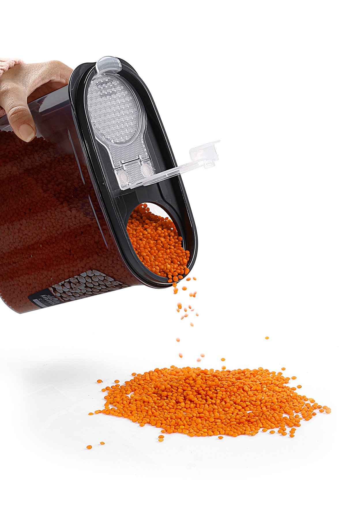 King Mop 12'li Sızdırmaz Kapaklı Erzak Saklama Kabı Seti 4 x (1200 Ml, 1700 Ml, 2400 Ml) FÜKMMSK-01