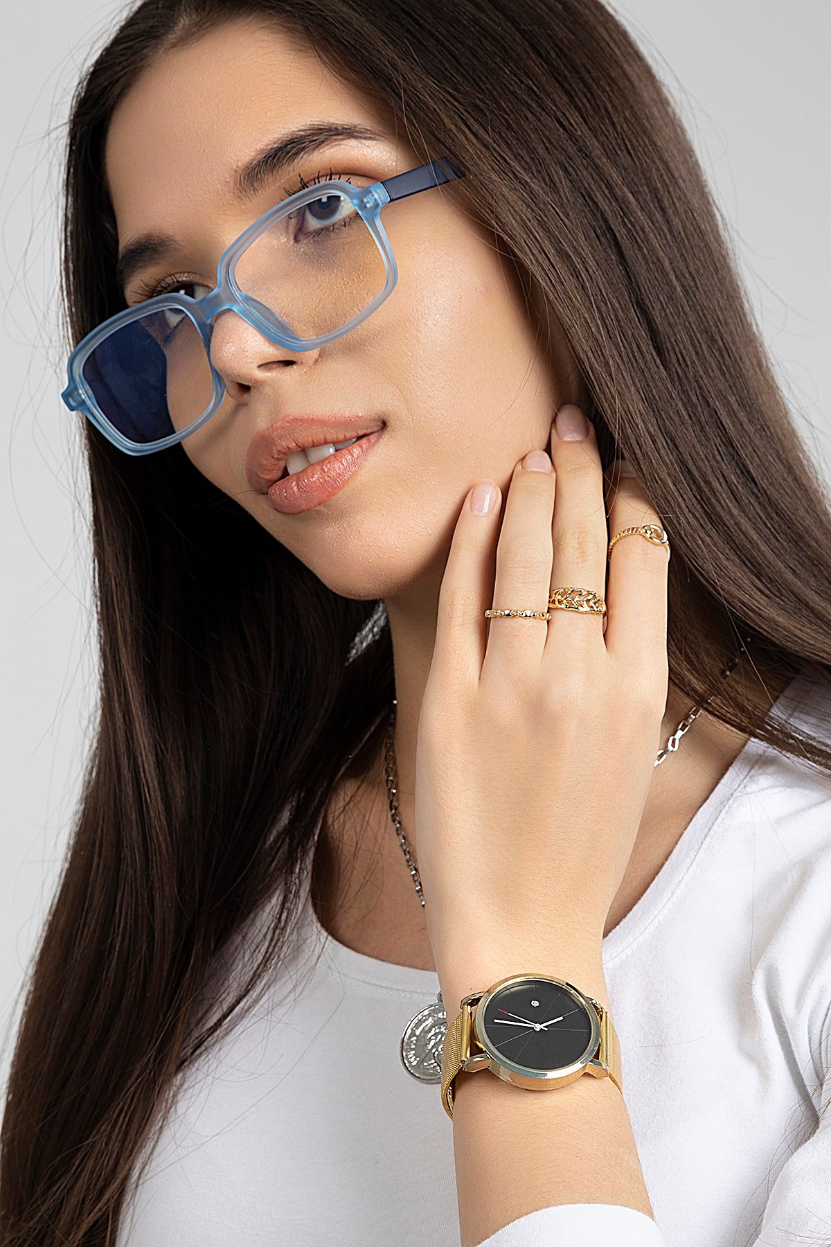PL21BB003R003 POLO55 Mavi Işık Blue Block Unisex Gözlüğü