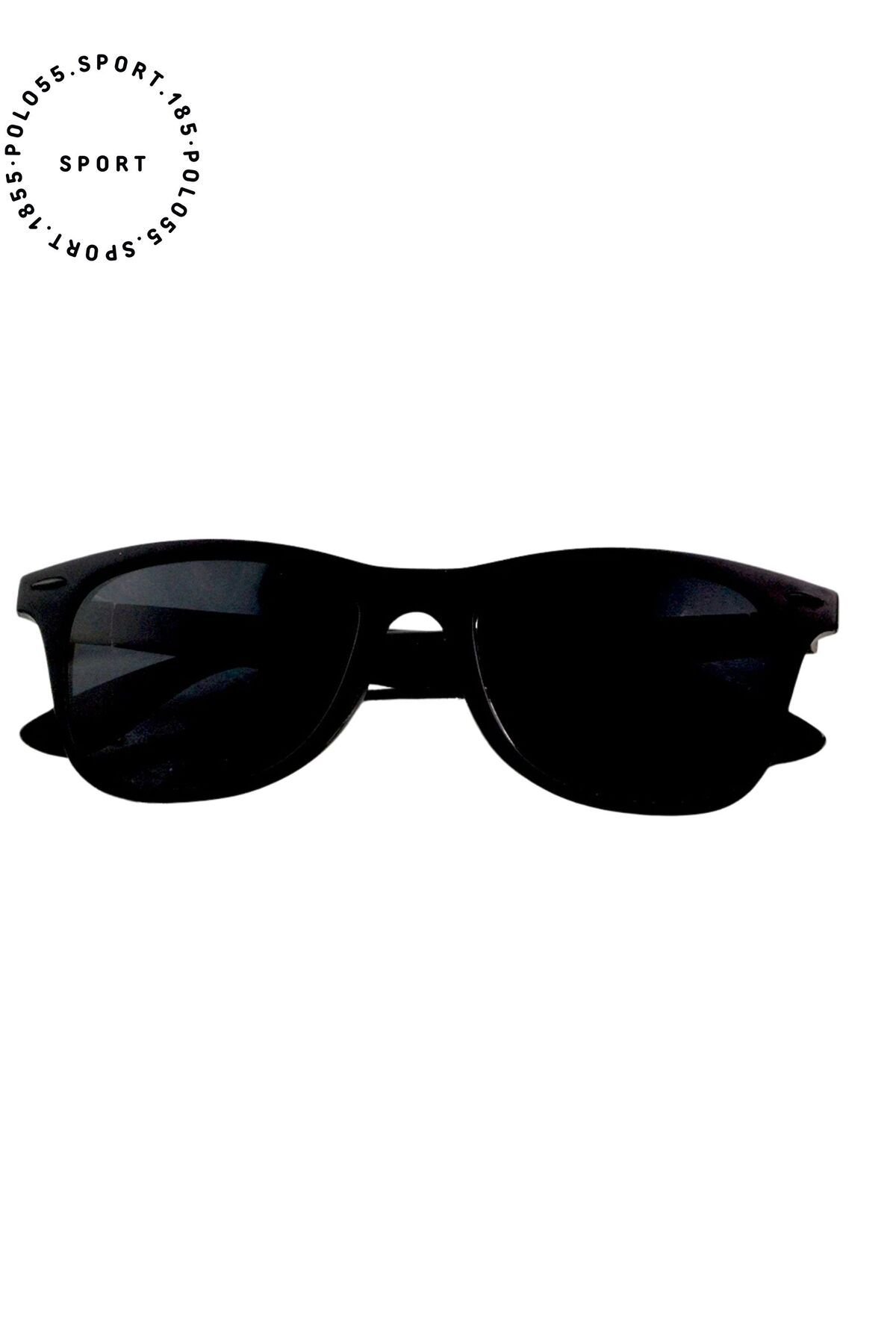 Polarize Lens Gümüş Çivi Detaylı Wayfarer Erkek Güneş Gözlüğü