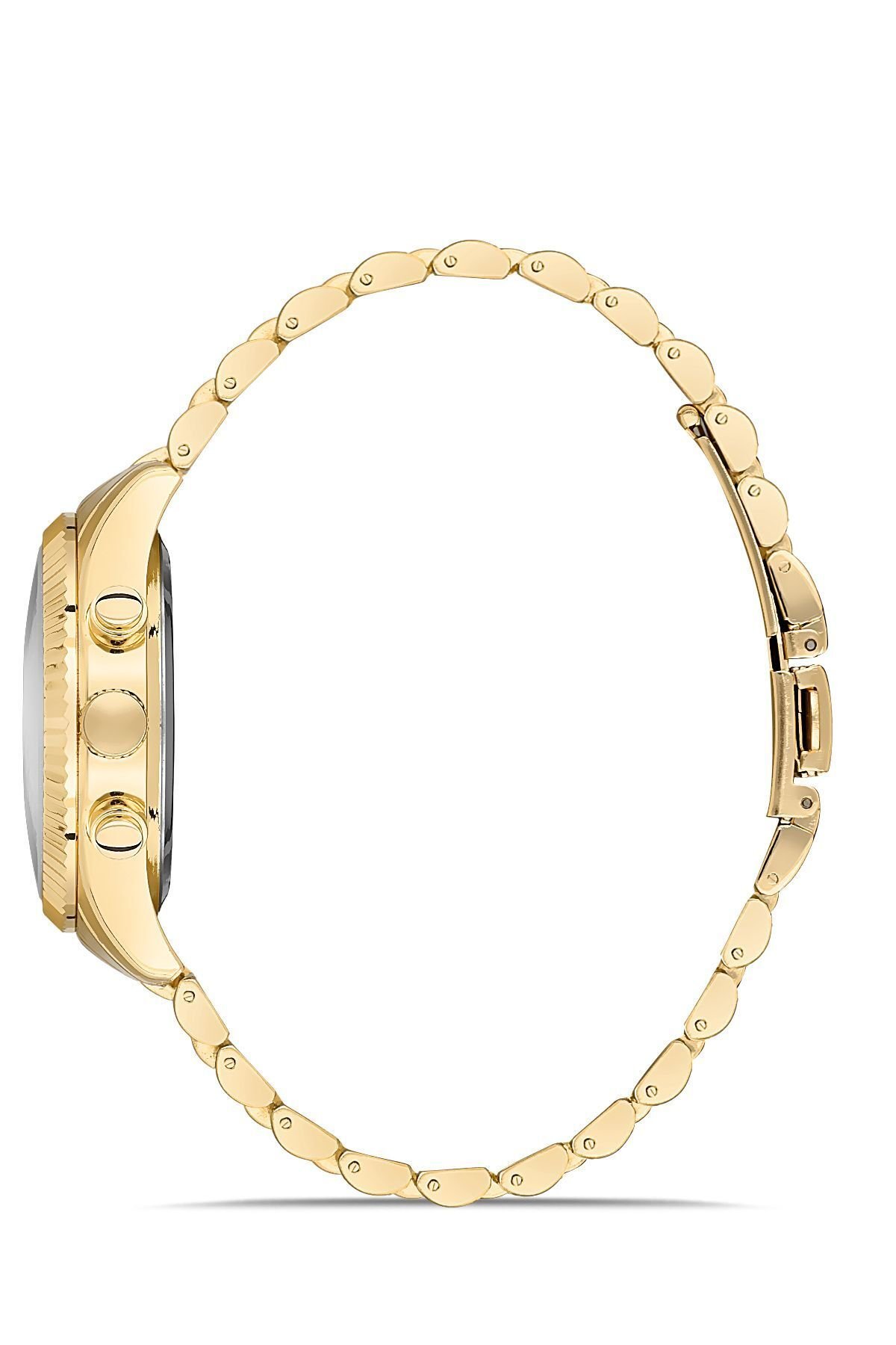 Polo55 Dekoratif Göstergeli Metal Kordon Kadın Kol Saati